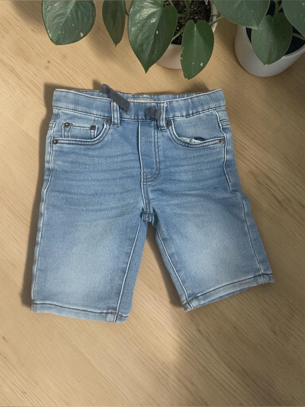 Lucky Brand Light Blue Denim Kids Shorts